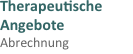 Therapeutische Angebote