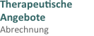 Therapeutische Angebote