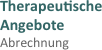 Therapeutische Angebote